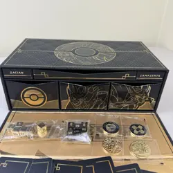 Pokemon Sword and Shield Ultra Premium Collection Zacian Zamazenta Box Only - Image 3