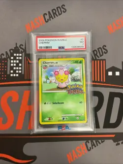 PSA 7 2009 POKEMON RUMBLE #2 CHERRIM - Image 1