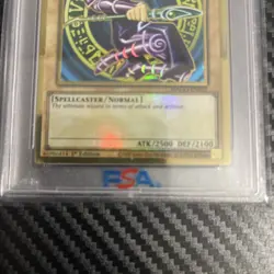 DARK MAGICIAN 2020 Yu-Gi-Oh 1st Edition EN002 Maximum Gold PSA 8 NM-MT - Image 4