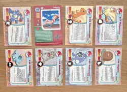 Charmander Geodude Foil Misty TV3 Pokemon Card TV Animation Black Logo Topps - Image 2