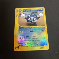 Pokemon TCG e-Card Series Expedition Base Set Poliwhirl 89/165 Reverse Holo - Image 1