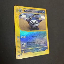 Pokemon TCG e-Card Series Expedition Base Set Poliwhirl 89/165 Reverse Holo - Image 2