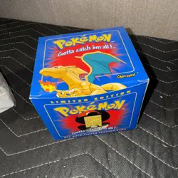 23K Gold Plated CHARIZARD Trading Card 1999 Burger King Pokemon Ball NEW SEALED - Image 5
