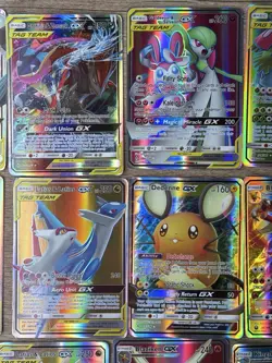 Pokemon GX Tag Team Ultra Rare Holo Card Lot Eevee Snorlax Gardevoir - Image 4