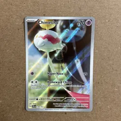 Chimecho 179/167 Twilight Masquerade Illustration Rare Pokemon TCG Card NM - Image 1
