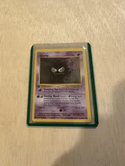 👻Pokemon Card Gastly 50/102 - 1st Edition Base Set Shadowless 1999 LP! - Image 1