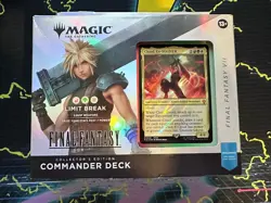 MTG Magic Final Fantasy Limit Break Collector's Edition Commander Deck Sealed - Image 1