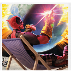 MTG Secret Lair x Marvel's Deadpool Non-Foil Edition + Deadeye Navigator Sealed - Image 3