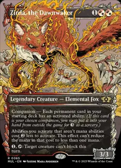 1 x Zirda, the Dawnwaker - March of the Machine: Multiverse Legends - Light Play - Image 1