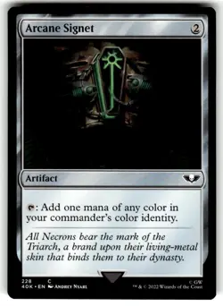 Arcane Signet (228) Universes Beyond: Warhammer 40000 Regular MTG - Image 1