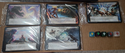 MTG March of the Machine Planechase 50 Planes Complete Set Sealed +5 Dice NM/LP - Image 1