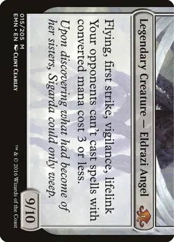 Magic The Gathering MTG BRUNA, THE FADING LIGHT FRENCH Eldritch Moon NM - Image 2