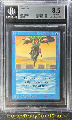 MTG Limited Edition Beta 1993 Jump BGS 8.5 NM/MT+ Old School 93/94 - Image 1