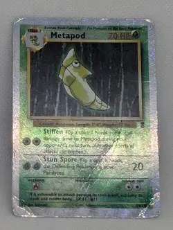 Metapod 54/110 Legendary Collection Reverse Holo Ultra Rare Pokemon TCG Nintendo - Image 3