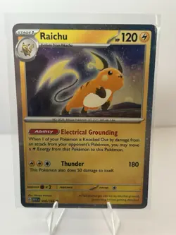 Raichu 026/165 Cosmos Holo 151 Sam's Club Exclusive Promo Pokemon TCG - Image 1