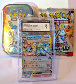 Eevee Bundle - Vaporeon - Glaceon Pokemon Prismatic Evolutions Sealed Mini Tin - Image 1