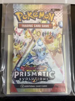 23. g Prismatic Evolutions Pokemon Booster Pack!! Possible Heavy Pack! - Image 4