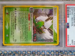 2005 Pokemon EX Deoxys Shiftry #25 Rare Reverse Foil PSA 9 - Image 1