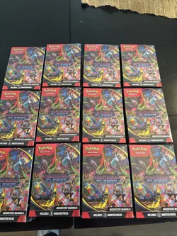 Pokemon TCG: Mega Evolution Phantasmal Flames Booster Bundle Lot of 12 - Image 3