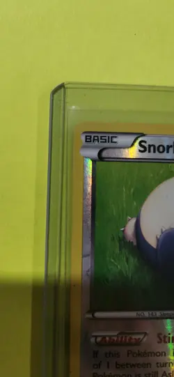 Pokemon Snorlax 80/106 Reverse Holo Rare XY Flashfire Lightly Played - Image 5