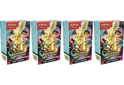 Presale 4x Pokemon TCG Mega Evolution Ascended Heroes Booster Bundle - Image 1