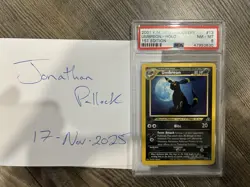 Pokemon Umbreon Neo Discovery 1st Edition Holo Rare #13 PSA 8 - Image 2