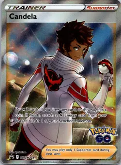 Candela SWSH228 Black Star Promo Trainer Supporter Near Mint Holo Pokemon - Image 1