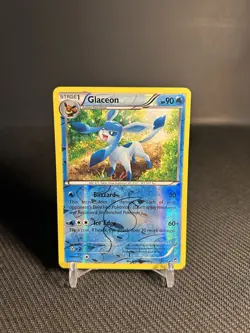 Pokemon TCG Glaceon 19/111 XY - Furious Fists Reverse Holo LP - Image 1
