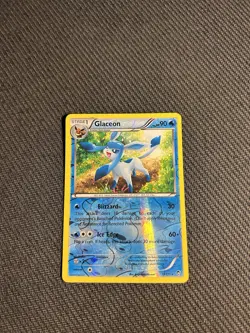 Pokemon TCG Glaceon 19/111 XY - Furious Fists Reverse Holo LP - Image 3
