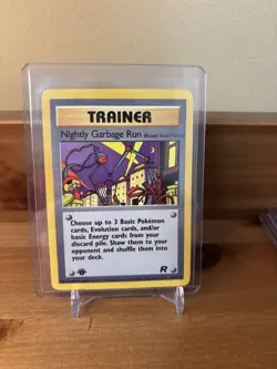 Nightly Garbage Run 77/82 1st Edition - Pokemon TCG Team Rocket - Image 1