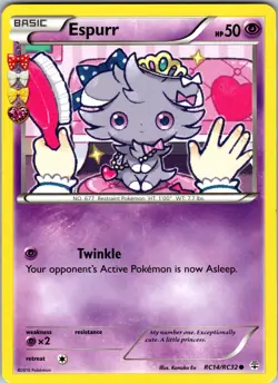 Espurr RC14/RC32 Generations: Radiant Collection Pokemon TCG NM - Image 1