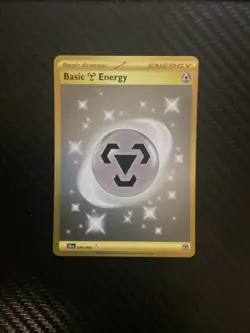 Pokemon TCG SV Shrouded Fable Metal Energy Basic Secret Rare 099/064 Near Mint - Image 1