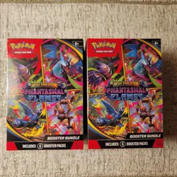 2-Pokemon Mega Evolution Phantasmal Flames Booster Bundles - Image 1