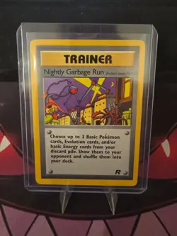 Nightly Garbage Run 77/82 Pokemon TCG Team Rocket Uncommon LP - Image 3