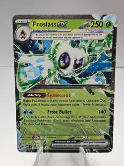 Pokemon TCG Paradox Rift Froslass ex Double Rare 003/182 - Image 1