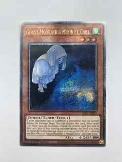 Yu-Gi-Oh! TCG Ghost Mourner Moonlit Chill RA02-EN015 Quarter Century Secret Rare - Image 1