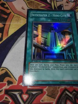 Skyscraper 2 - Hero City ston-en048 1st Edition (LP/MP) Super Rare Yu-Gi-Oh! - Image 4