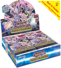 Valiant Smashers Yugioh YU-GI-OH! TCG Sealed 1st Edition Booster Box 24 Packs - Image 1