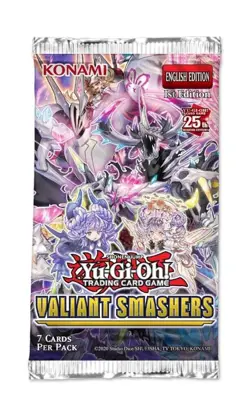 Valiant Smashers Yugioh YU-GI-OH! TCG Sealed 1st Edition Booster Box 24 Packs - Image 2