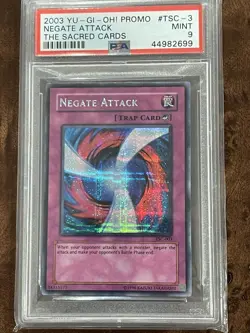 Negate Attack - PSA 9 - TSC-003 - Prismatic Secret Rare - 2003 | YuGiOh - Image 1