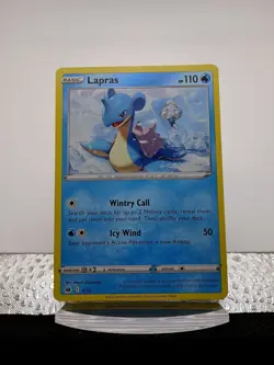 2022 Pokemon Lapras #6/15 McDonalds Match Battle Card - Image 1
