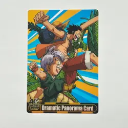 S3221 Luffy & Trunks Dragon Ball x One Piece Jump 40th Anniversary Card N19 - Image 1