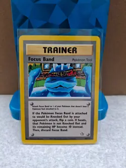 FOCUS BAND - Neo Genesis - 86/111 - Rare Trainer - Pokemon Card - Unlimited - LP - Image 1