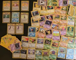 Pokemon Base Set Lot Jungle Fossil Common Uncommon 200 Card Lot Articuno 2/62 - Image 1