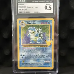 Pokemon TCG Blastoise Celebrations Classic Collection Card 2/102 - Image 1