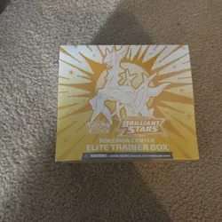 Pokemon Trading Card Sword & Shield Brilliant Stars Pokemon Center Elite etb 820650850066 - Image 1