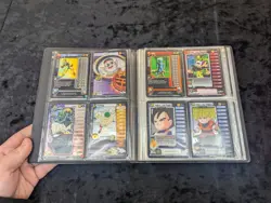 Score 2000 Dragonball Z And GT CCG Card Lot - Foil And Commons Binder Kept - Image 1