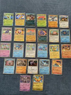 Pokemon Scarlet & Violet 151 Complete Set Holo Rare Star Cards 25 Card Lot - Image 1