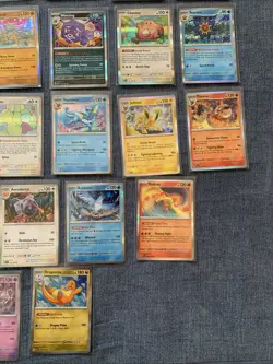 Pokemon Scarlet & Violet 151 Complete Set Holo Rare Star Cards 25 Card Lot - Image 5