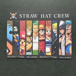 S3166 Straw Hat Crew SEC Japanese One Piece Wafer Cards Nami Nico Robin N14 - Image 2